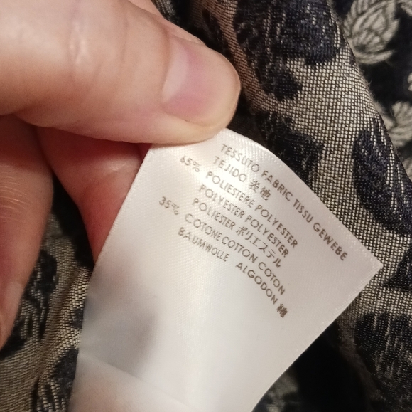 Stella McCartney Damask Jacquard Long Sleeved Dress Ladies 38 Floral Luxury - Picture 5 of 8